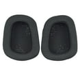 thumbnail image 1 of 1 par de almohadillas de repuesto compatibles con los auriculares para juegos Logitech G933 y Logitech G633 (negro), 1 of 5