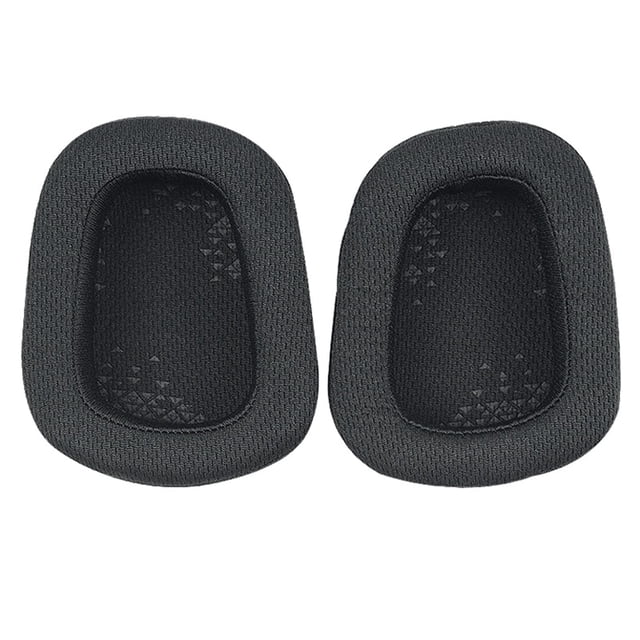 1 par de almohadillas de repuesto compatibles con los auriculares para juegos Logitech G933 y Logitech G633 (negro)