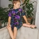 thumbnail image 4 of Balery Starry Night Iris Field Conjunto de Pijama Infantil de Manga Corta con Estampado – Ropa de Dormir de Algodón Suave-3X-Large, 4 of 6