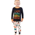 thumbnail image 2 of LazyOne Warm Long-Sleeve PJ Sets for Girls and Boys, Better in the Mountains, Funny Animal Kids' Pajama Sets, 2 of 7