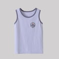 thumbnail image 3 of Débardeur pour Filles, Camisole Sans Manches Respirante Type Nuage, Col Rond pour Tenue Décontractée d'Été, 3 of 4