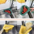 thumbnail image 2 of Fregadero de Cocina Advancent Plástico Escurridor Triangular Amarillo, 2 of 6