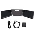 thumbnail image 2 of Portable Monitor 14in FHD IPS, 1080P, Type C Connection, Adjustable Support, Compatible with Laptops, Plug and Play, 2 of 7