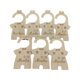 thumbnail image 4 of 7 separadores de madera para armario de bebé, organizadores de tamaño de ropa de bebé de madera, separadores de tamaño de ropa colgantes, regalo de Estilo B Hugo separadores de armario, 4 of 10