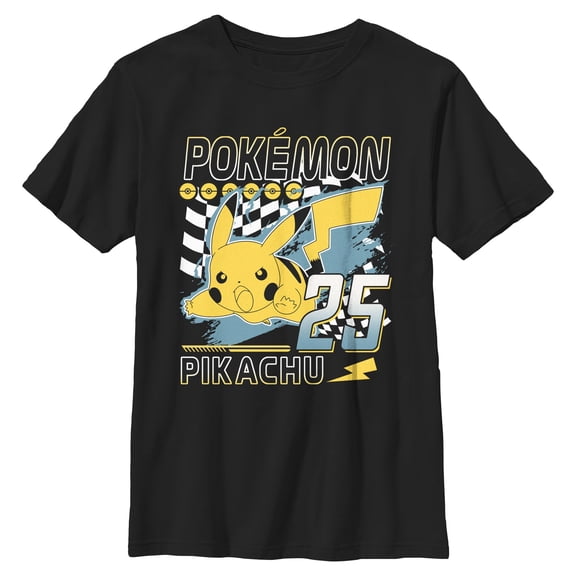 Boys Pokemon Pikachu 25 T Shirt
