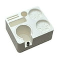 thumbnail image 1 of veasfak Coffee Tamping Station for Home Kitchen Non Slip Coffee Filter Tamper Holder white, 1 of 7