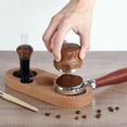 thumbnail image 6 of Coffee Stand, 4 Slots, Duable Wooden 51mm, 58mm optional, Coffee Tamper Holder, Press , Base for Office Espresso home and cafe Kitchen , 58mm, 6 of 8