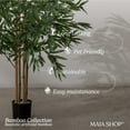 thumbnail image 5 of Open Box Maia Shop Artificial Bamboo Tree 3.5 Ft Tall Tropical Decoration, 41", 5 of 10