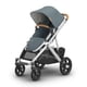 thumbnail image 1 of UPPAbaby Vista V3 Stroller - Full-Size Single-to-Double Stroller System - Toddler Seat, Bug Shield, Rain Shield, and Storage Bag Included - Callum (Stone Blue/Silver Frame/Sand Leather), 1 of 5