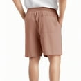 thumbnail image 4 of Mgmyaa Boys Casual Shorts Kids Elastic Waist Drawstring Summer Beach Shorts with Pockets 5-16 Years, 4 of 7