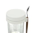 thumbnail image 3 of Mason Cup Vaso de avena durante la noche de 600 ml [Gris] + [Cuchara gratis] Vaso Mason ANGGREK Otros, 3 of 8