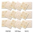 thumbnail image 2 of Clearance! Self-adhesive Stickers 18PCS Geometric Stickers European Tile 3D Simulation Wall Wall Sticker, 2 of 7