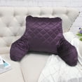 thumbnail image 6 of Home Soft Things DO-IT-YOURSELF Velvet Quilted Bedrest Pillow - Blackberry - 20" x 18" x 17", 6 of 9