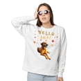 thumbnail image 2 of Hello Fall Rhodesian Ridgeback Enjoys Warm Campfire Autumn Night Bright Moon Sweatshirt Unisex Merch Ridgebacks Dog Lover Gifts - 01008, 2 of 6