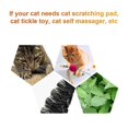 thumbnail image 2 of Cat Self Massager Cats Arch Self Groomer Scratcher Toy Brush Cat Scratching Pad, 2 of 5