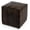 Brown, variant on Beaumont Lane Leather Brown Ottoman Cube 18"