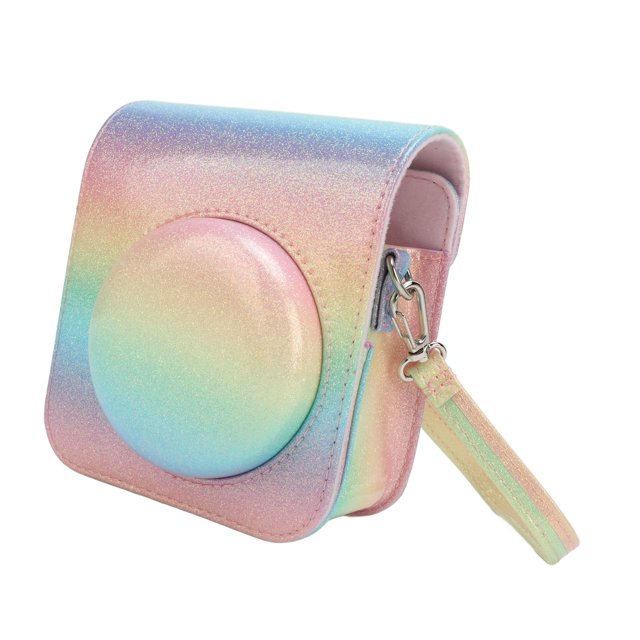 Camera Protective Bag Instant Mini 12 Rainproof Scratch Proof PU Leather Camera Case with Shoulder Strap