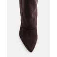 thumbnail image 5 of Madden NYC Women's Fold Over Faux Suede Buckle Boots, 5 of 6