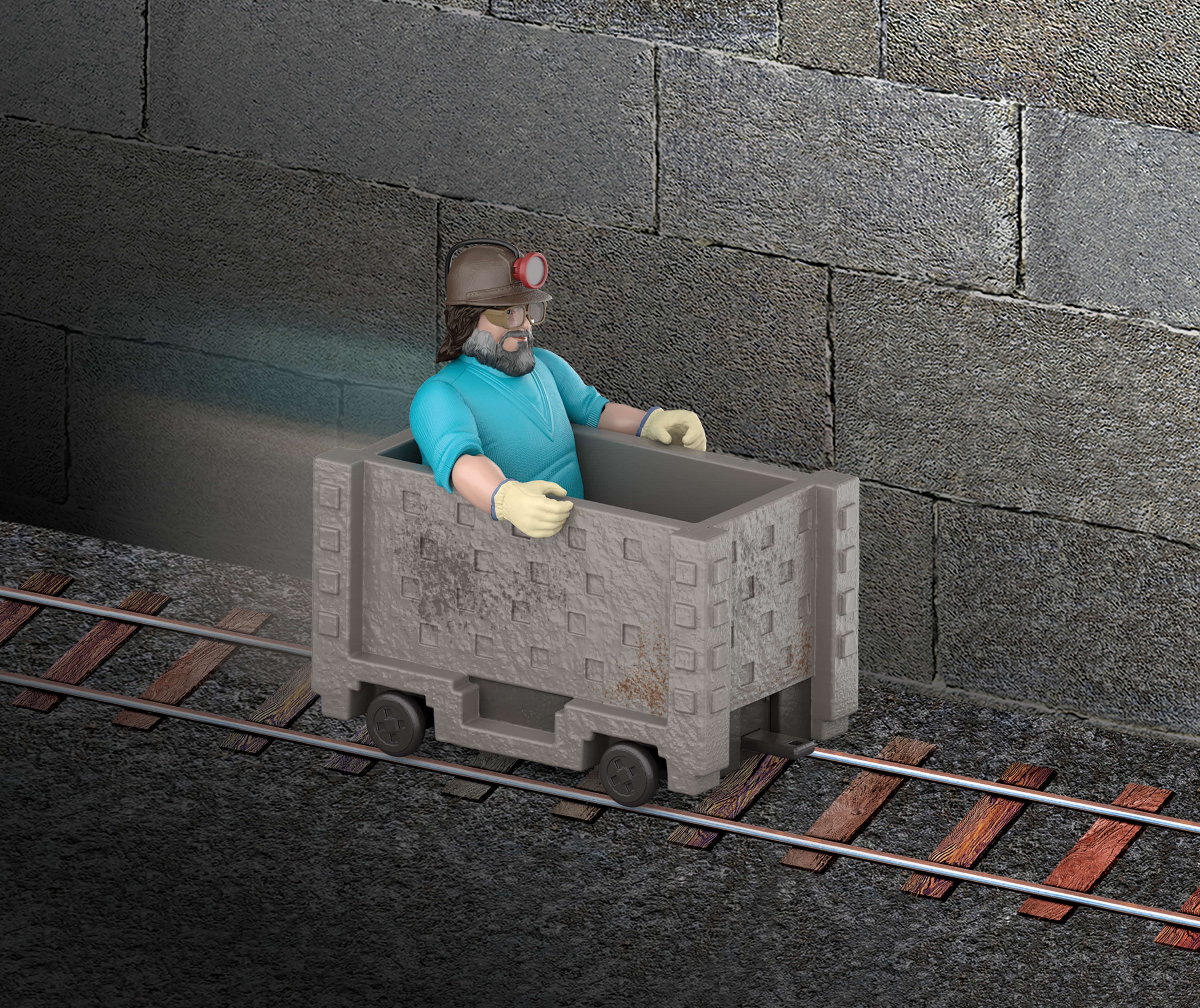 Minecraft Explosive Minecart Escape Action Figure & Accessories Toy Set Inspired by A Minecraft Movie, Minecraft Movie Steve Pack