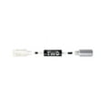 thumbnail image 2 of Sally Hansen Miracle Gel Nail Polish, It Takes Two, 905 Twinkle Whites - 2x.125 fl oz, 2 of 6