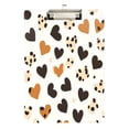 thumbnail image 2 of 12.5x9 Inch Acrylic Clipboard with Metal Clip – Single-Sided Print & Retractable Hook，Cute Leopard Print, 2 of 8