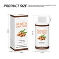 thumbnail image 3 of Crema de queratina para cabello liso, rizos, permanente, cabello liso, cuidado de proteínas, crema alisadora, 100 ml, 3 of 4