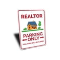 thumbnail image 4 of Realtor Parking Novelty Sign, Metal Wall Decor - 10x14 inches, 4 of 4