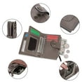 thumbnail image 6 of KAWELL Women's Leather Bifold Wallet RFID Blocking Card Holder with Zipper Pocket Compact and Stylish, 6 of 8