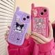 thumbnail image 2 of Funda de teléfono Kawaii Sanrio Kuromi My Melody, con lente todo incluido, Ip11/12Pro/13, regalo antisísmico y anticaída, 2 of 4