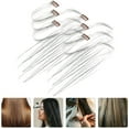 thumbnail image 3 of HLONK Tinsel Hair Extensions Kit for Women - 6pcs Sparkling Strands, 3 of 10