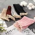 thumbnail image 3 of BlinkLLX 6 Pairs Women's Lace Ruffle Frilly Boot Socks - Vintage Cute Trim Ankle Cotton Knit Socks, 3 of 13