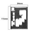 thumbnail image 4 of Carbon Fiber Style Car Gear Shift Panel Cover Trim Fit For 10-20 Toyota 4Runner, 4 of 5