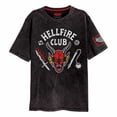 thumbnail image 1 of Stranger Things - Camiseta Hellfire Club para Adultos Unisex (Negro), 1 of 2