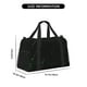 thumbnail image 3 of Balery Black Marble Bolsa de Gimnasio para Mujeres, Bolsa de Viaje con Bolsillo Húmedo, Bolsa de Fin de Semana para Mujeres, Bolsa de Viaje Resistente al Agua, 3 of 7