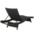 thumbnail image 5 of Joqixon Ensemble de 2 Chaises Longues Inclinables d'Extérieur pour Patio avec Dossier Réglable, Gris, 5 of 5