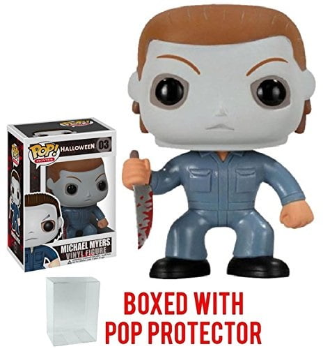 Funko Pop! Movies: Halloween - Michael Myers Vinyl Figure (Bundled with Pop BOX PROTECTOR CASE