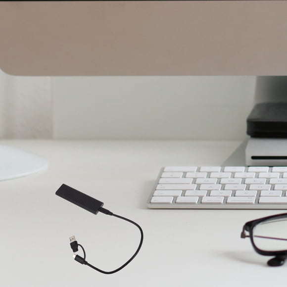 HEALEEP 1Jgo Adaptador Nvme USB C Caja Para Unidad Con Dual