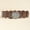 Ancient Silver Red Brown 1.0, variant on Women Vintage Personality Disc Belt Hollow-Out Leather Waistband