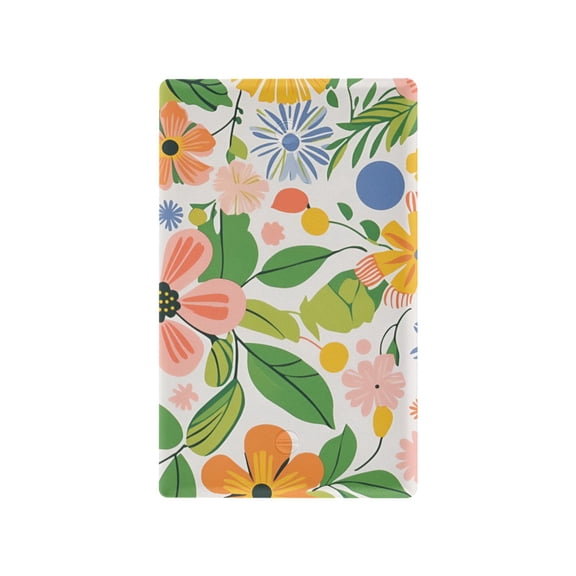 Yayeee Blank Wall Plate Cover 1-Gang 4.5"x2.7" Home Unused Decorative Outlet, Retro Pink Floral