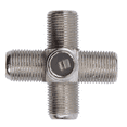 thumbnail image 4 of 3-way F-Type Coax Cable Splitter Combiner Female to 3 Female,silver, 4 of 7