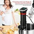 thumbnail image 6 of Leyfeng Cooking Gadgets, Sous Vide Machine Immersion Circulators, 1100W Ultra Quiet Stainless Steel Sous Vide Precision Cooker Kitchen Gadgets with Touch Control Accurate Temperature, 6 of 9