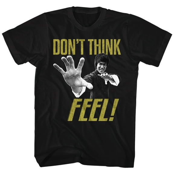 Bruce Lee Feel Black T-Shirt