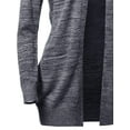 thumbnail image 4 of FashionOutfit Women's Casual Solid Open Front Raglan Long Sleeve Cardigan with Pockets, 4 of 4