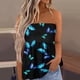 thumbnail image 1 of Ropa de mujer, Tops de tubo fruncidos para mujer, Tops sin mangas elegantes de verano, Tops de tubo fruncidos para mujer, elegantes y modernos, 1 of 6