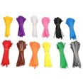 thumbnail image 2 of 1400PCS Bridas de nailon para cables Juego de bridas con cremallera para cables eléctricos autoblocantes Fuerza de 18 libras 12 colores, 2 of 8
