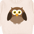 thumbnail image 3 of Inktastic Owl Fat Brown Toddler Sweatshirt, 3 of 4