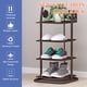 thumbnail image 4 of Estantería Multifuncional de Hierro de 4 Niveles XJ064, Ideal para Organizar Zapatos en Casa, Dormitorio o Baño, Color Bronce, Ahorra Espacio y Estiliza tu Hogar., 4 of 7