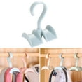 thumbnail image 7 of Rotatable Bag Storage Racks Bag Hanging Rack Free Nail Purse Closet Rack (Random Color), 7 of 7