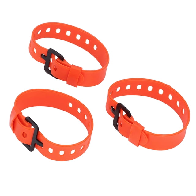 3pcs Utility Straps Rubber Short Type Quick Release for Multi Purpose Tension Organize Cables Skis Field Repair