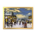 thumbnail image 3 of Designart Paris In Christmas Winter I Traditional Framed Wall Art, 3 of 4